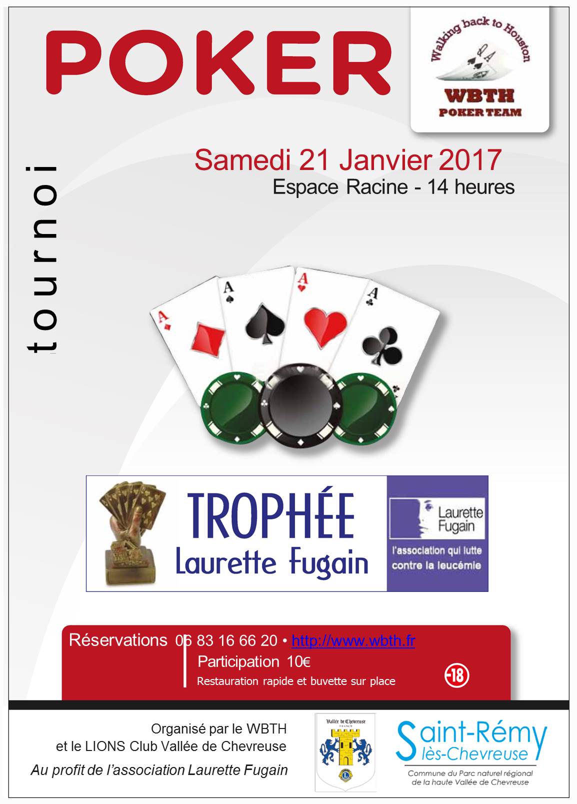 Tournoi poker affiche 1