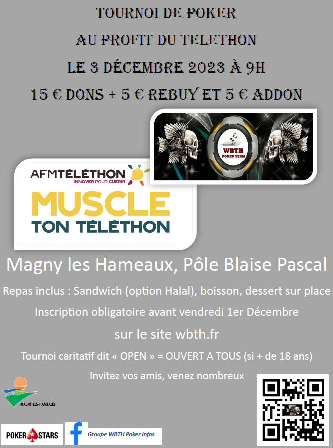 Tournoi telethon 2023 wbth