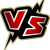 Versus letters vs logo vector 13673484